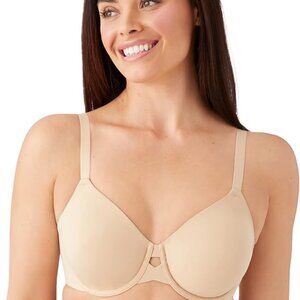 Wacoal Superbly Smooth Underwire Bra, Unlined. Nude color, 34D. EUC 855342